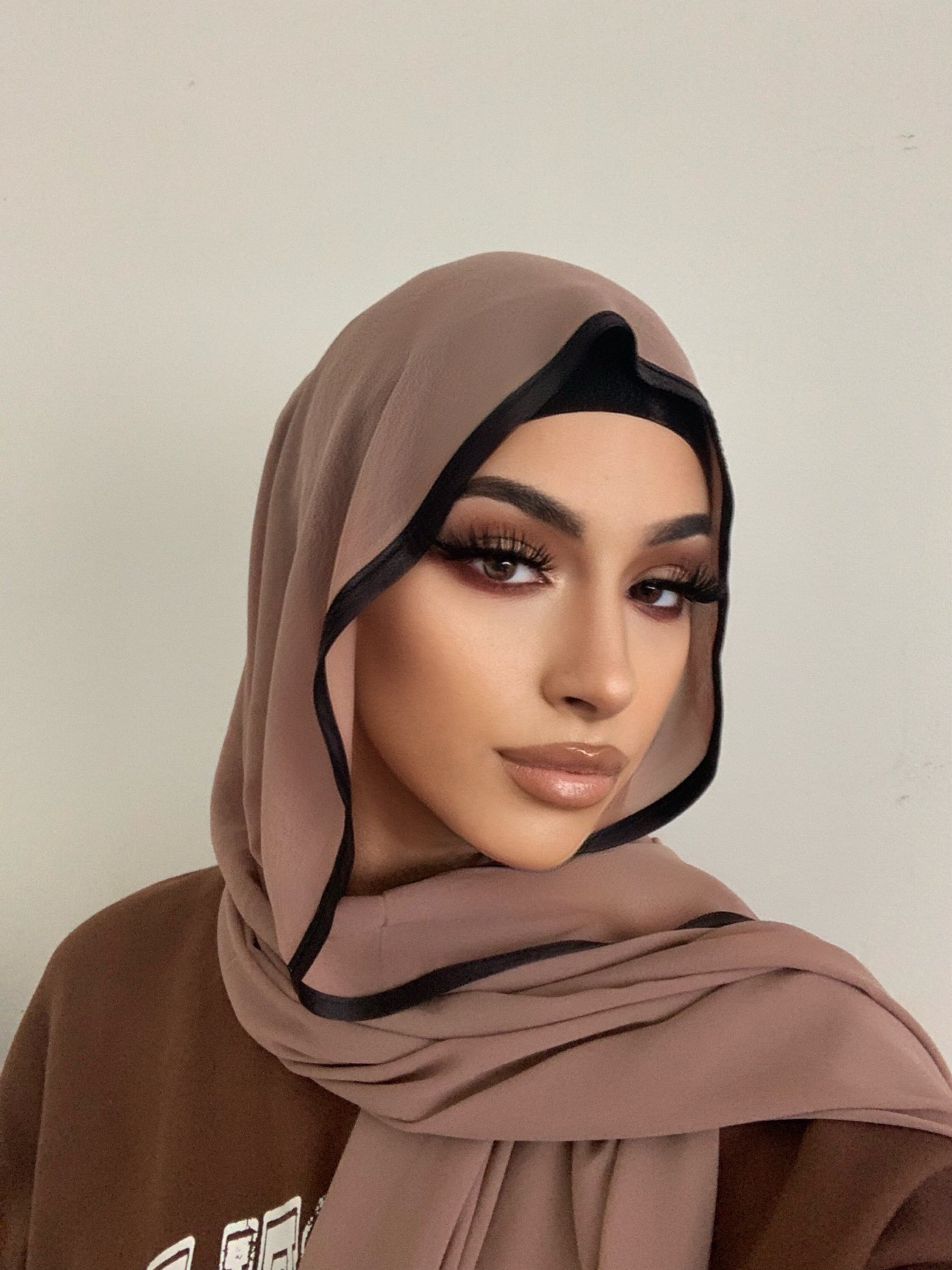 Chiffon Bordered Hijab