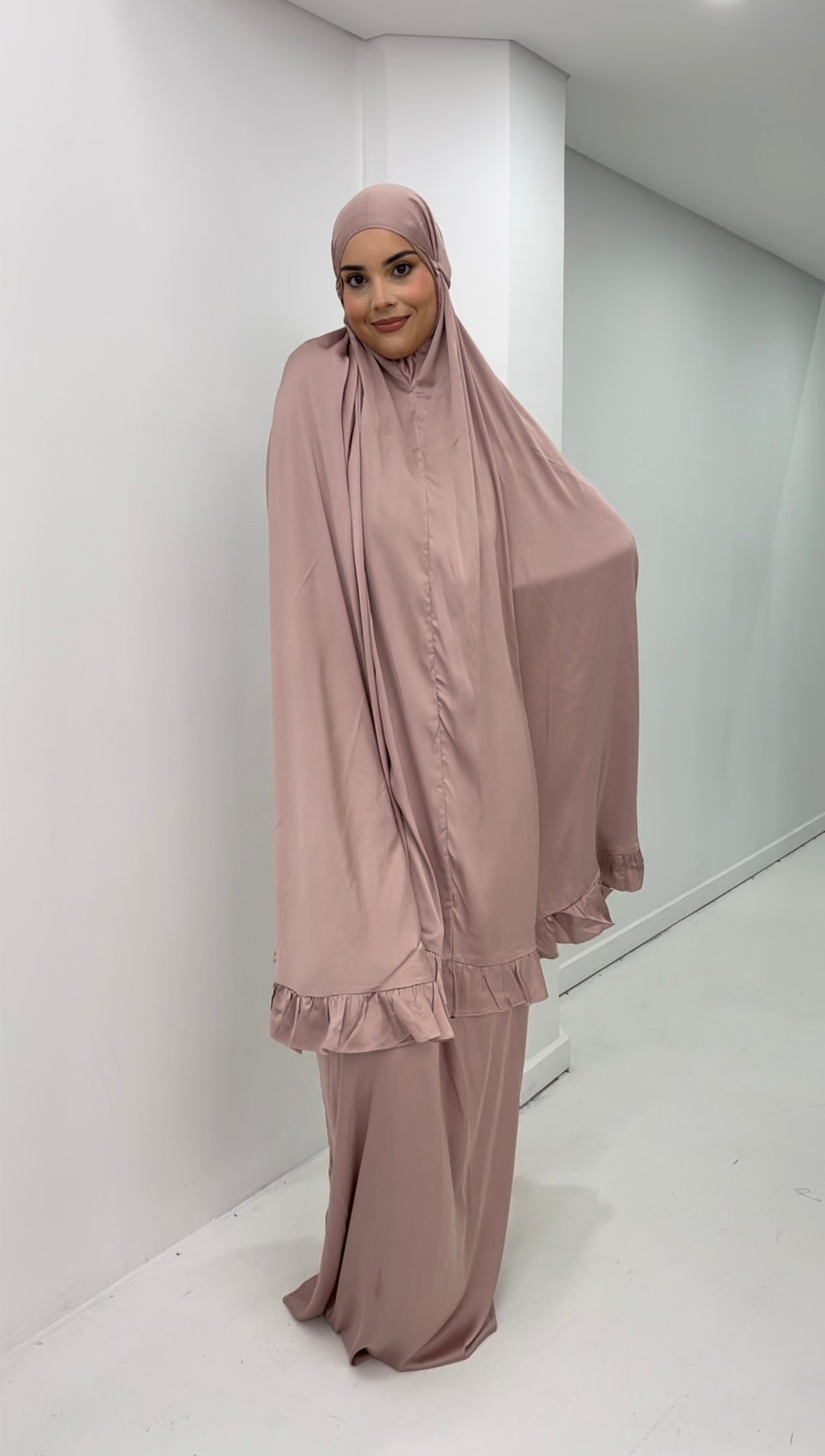 Luxury Silk Prayer Clothes Set