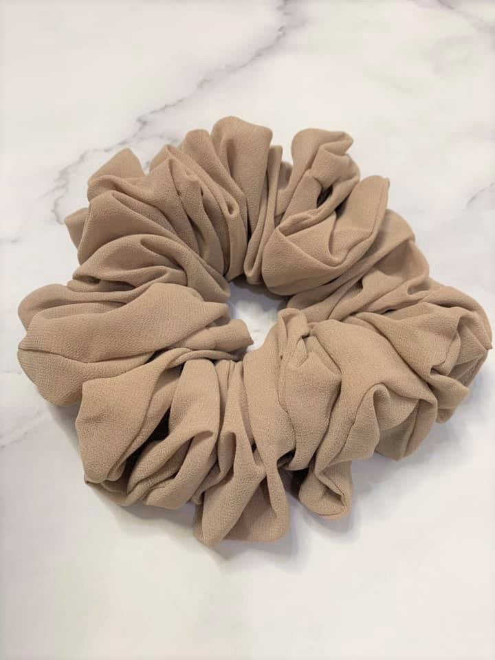 Chiffon Ruffle Scrunchie