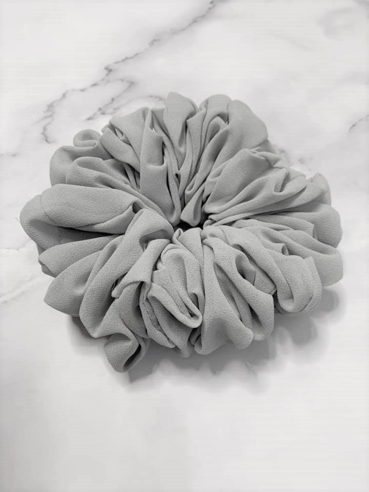 Chiffon Ruffle Scrunchie