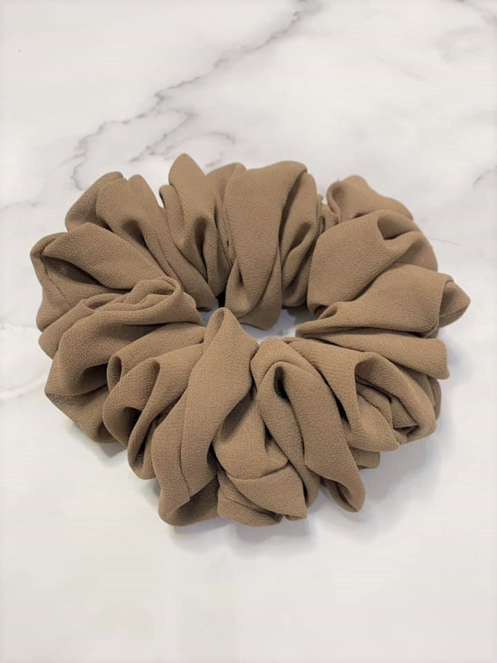 Chiffon Ruffle Scrunchie