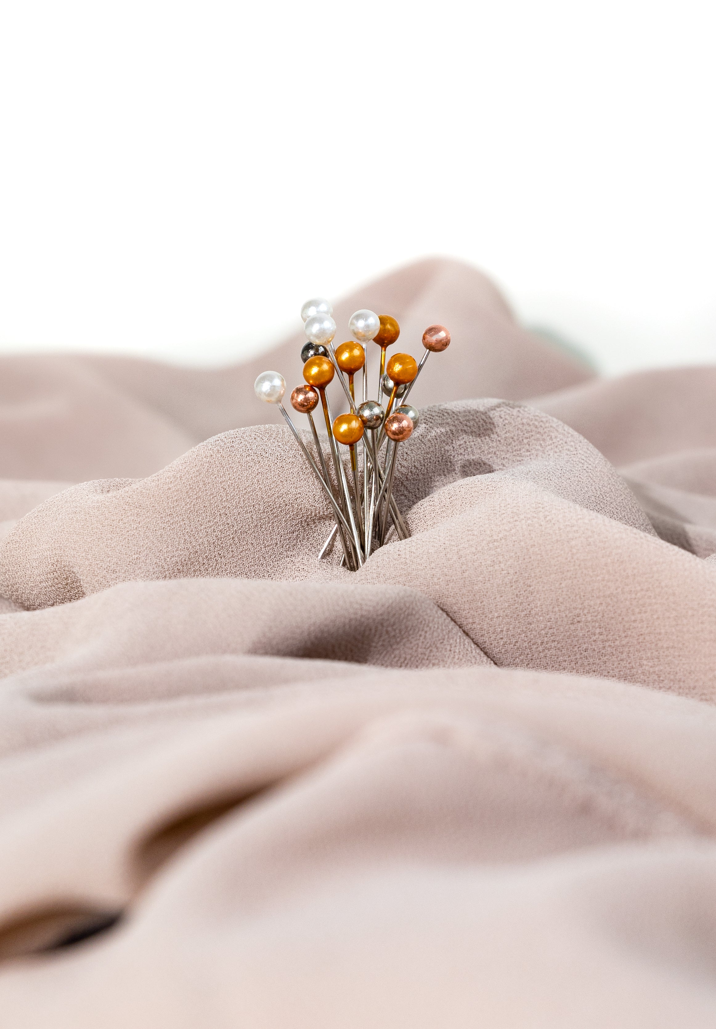 Neutral Straight Pins