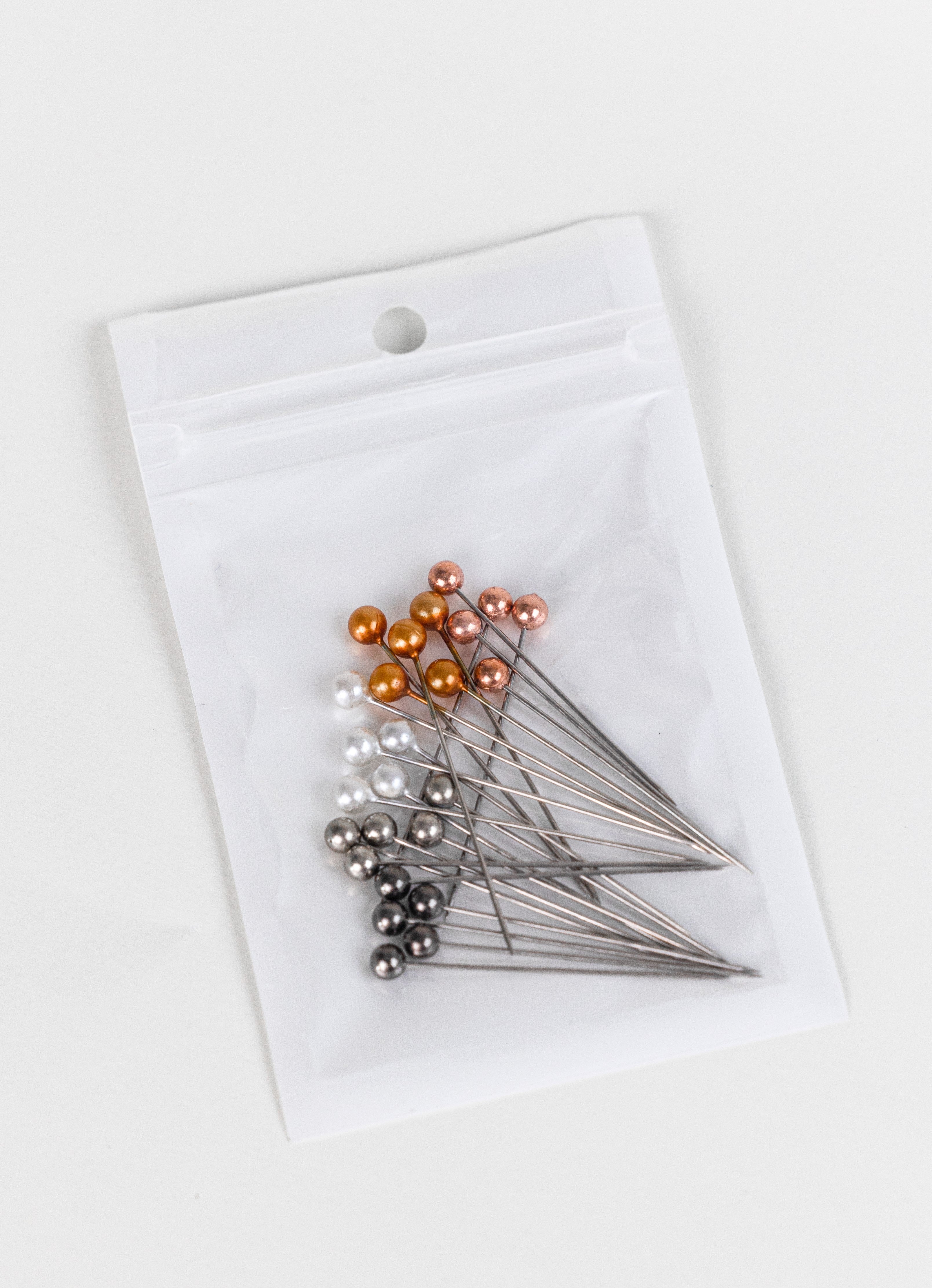 Neutral Straight Pins